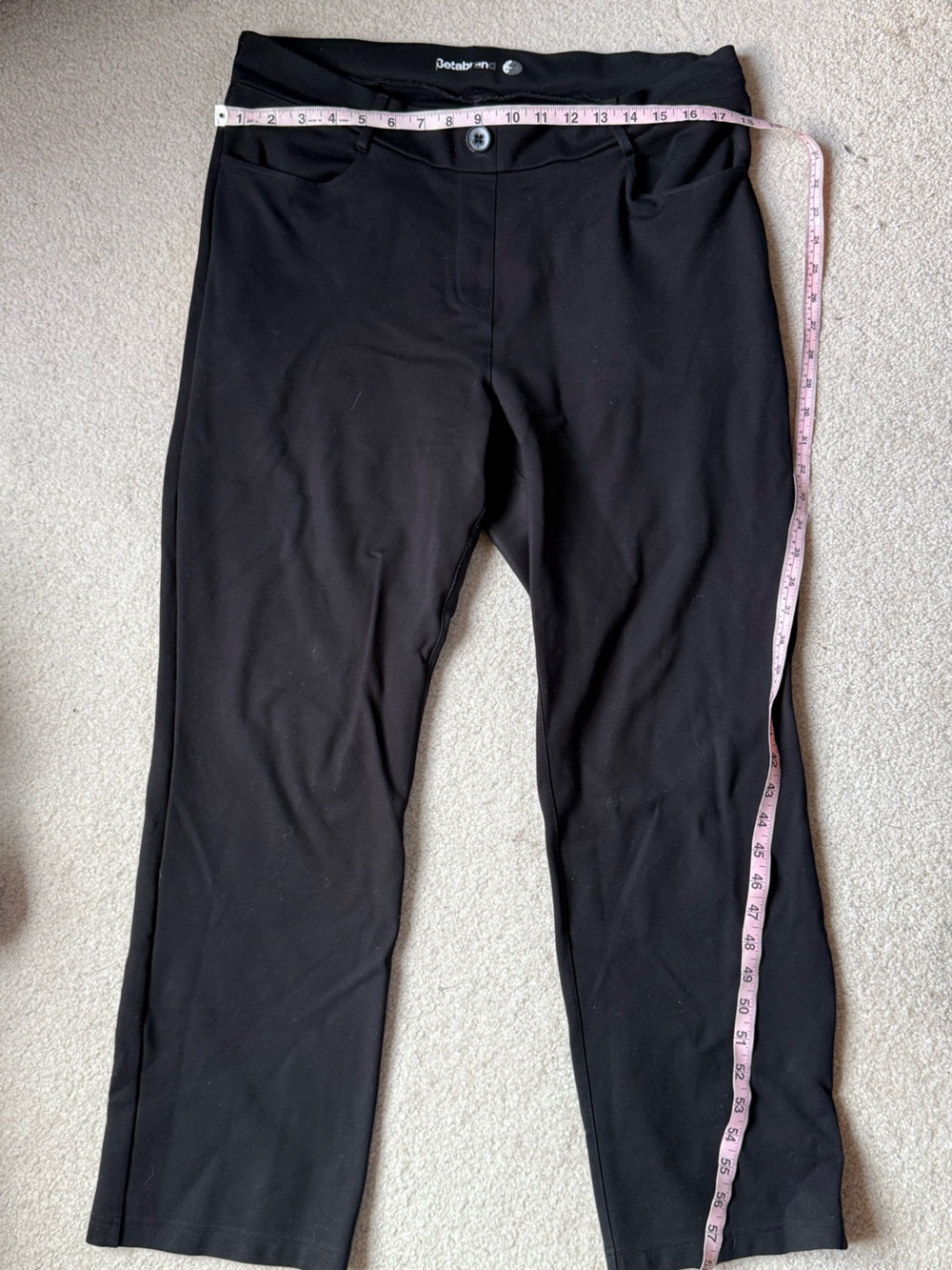 Beatabrand Yoga Dress Pants Black